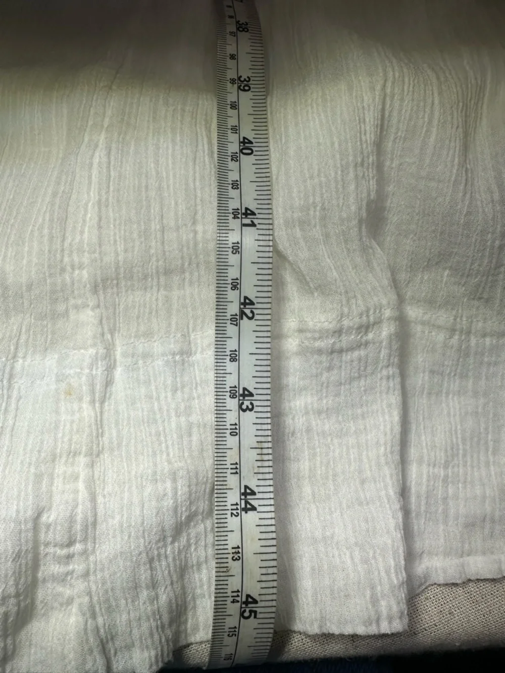 Anthropologie White cotton Maxi Dress women’s size M #classic